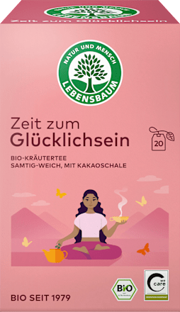 Kräutertee "Zeit zum Glücklichsein" (20 Beutel) LEBENSBAUM