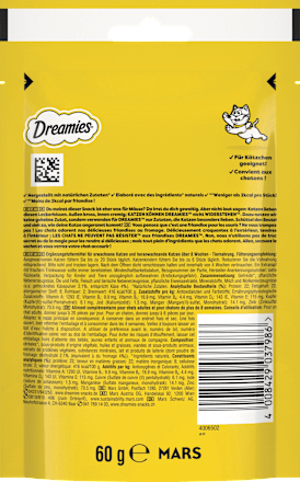 Katzenleckerli mit Käse Dreamies