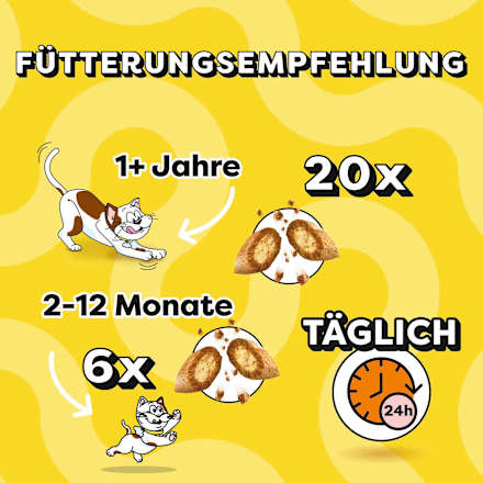 Katzenleckerli mit Käse Dreamies