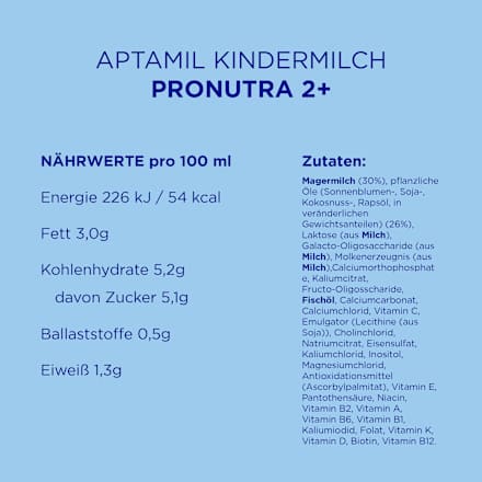 Kindermilch 2+ ab 2 Jahre Aptamil