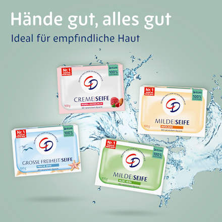 mildes Seifenstück mit Aloe Vera CD