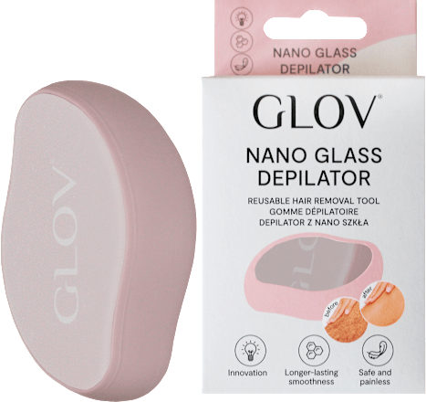 Nano stakleni depilator - rozi GLOV