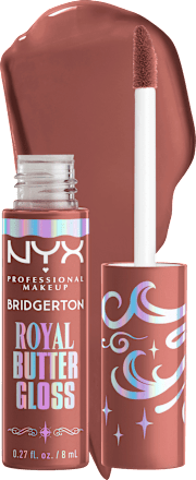 Lipgloss Butter Bridgerton Royal 02 Praline NYX PROFESSIONAL MAKEUP