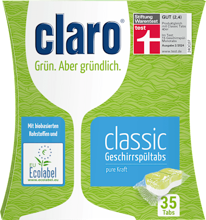 Geschirrspül-Tabs Classic claro