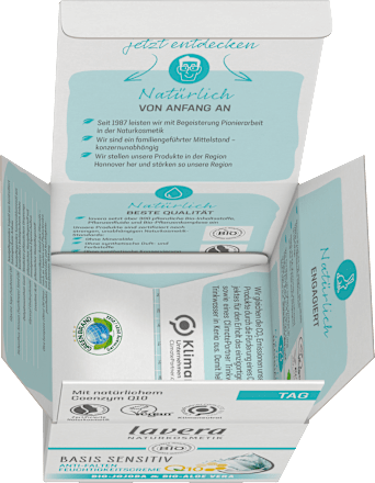 Anti Falten Gesichtscreme Q10 Basis Sensitiv lavera NATURKOSMETIK