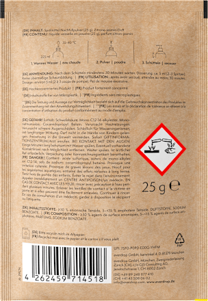 Spülmittel Pulver Nachfüllpack everdrop