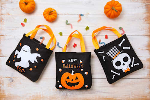 Filztasche Halloween sortiert Dekorieren & Einrichten