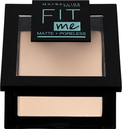 pudr Fit me Matte+Poreless 105 Natural Ivory MAYBELLINE NEW YORK