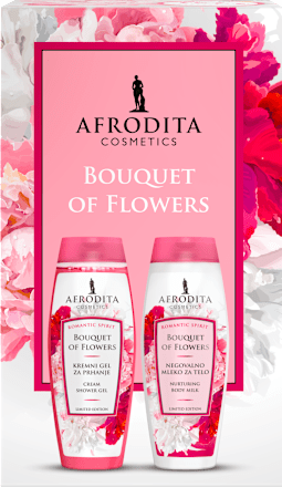 BOUQUET OF FLOWERS - poklon set  AFRODITA