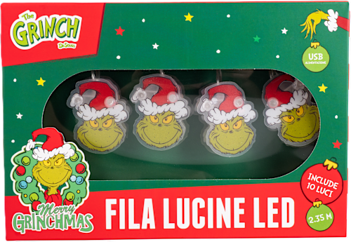 Luci LED GRINCH Virca