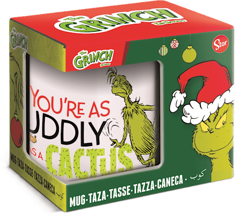 Tazza GRINCH You're as cuddly as a cactus Virca