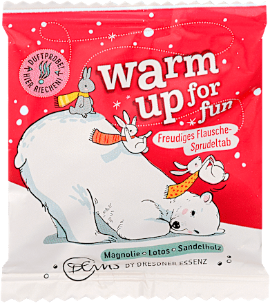koupelová tableta Warm up for Fun DEins