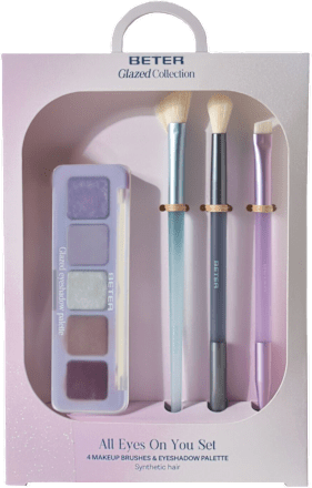 Set pennelli e ombretti Glazed Collection BETER