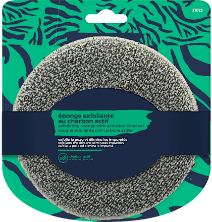 Ексфолираща гъба с активен въглен Ushuaia