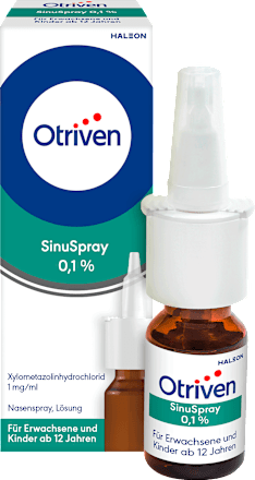 Otriven SinuSpray 0,1 % Nasenspray Otriven