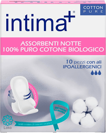 Absorbante de noapte hipoalergenice intima+