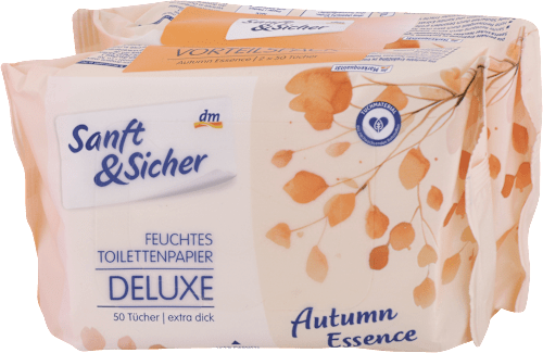 vlhčený toaletní papír Autumn Essence 2x50 ks Sanft&Sicher