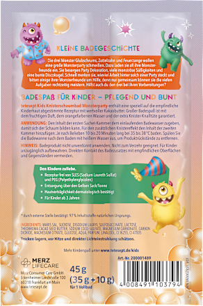 Schaumbad Monsterparty tetesept: KIDS