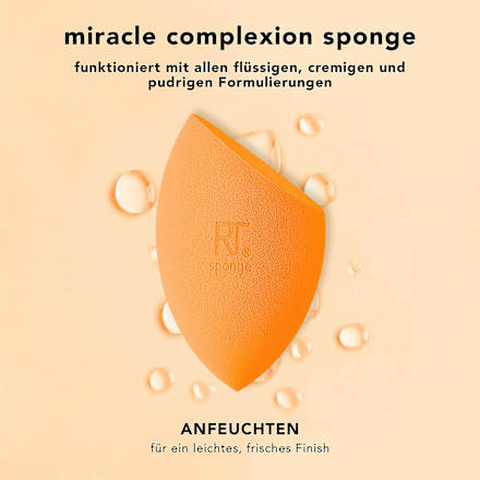 Make-Up Schwamm Miracle Complexion mit  Case REAL TECHNIQUES