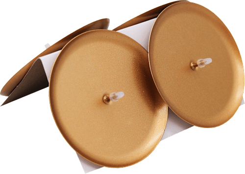 Kerzenhalter Weihnachten Gold KUWOPA