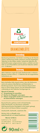 Raumduft Stäbchen Orangenblüte Frosch