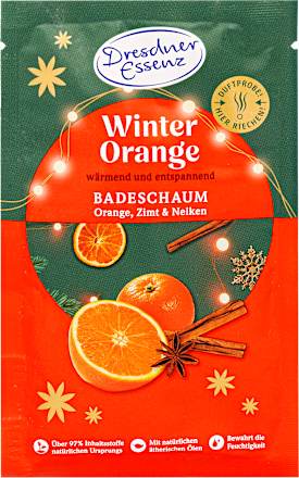 Habzó fürdősó Winter Orange Dresdner Essenz