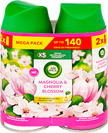 Fresh Matic légfrissítő utántöltő; Cseresznyevirág Air Wick