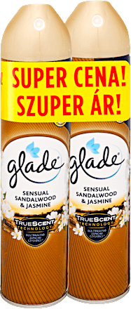 Légfrissítő spray Szantálfa és jázmin glade