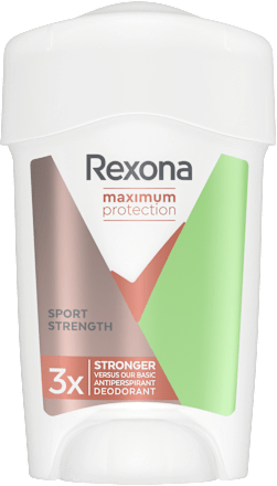 maximum protection antiperspirant Sport Strenght Rexona