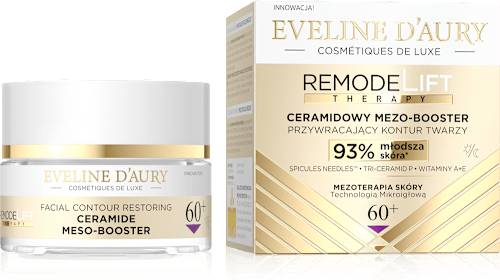 Krem 60+ na dzień i na noc  d’Aury Ceramide Meso-Booster EVELINE COSMETICS