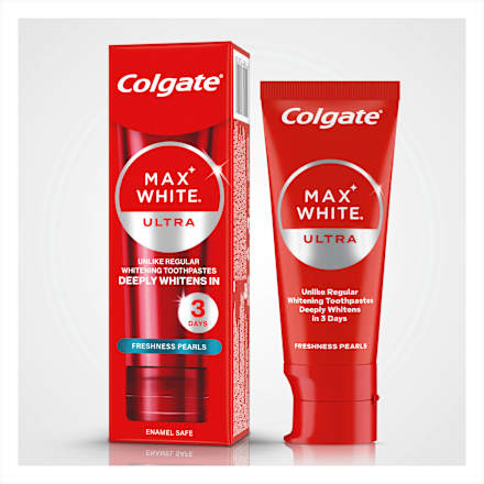 MAX WHITE pasta za zube ULTRA FRESHNESS PEARLS Colgate