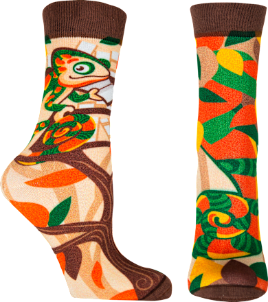 Бамбукови чорапи Хамелеон, размер 43-46 happy FOOTtopia