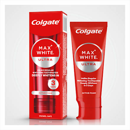 MAX WHITE pasta za zube ULTRA ACTIVE FOAM Colgate