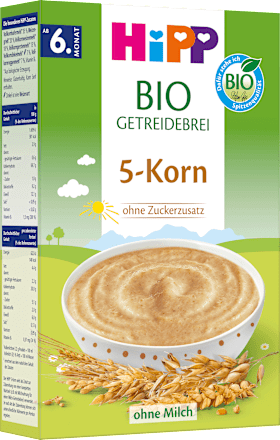 Getreidebrei 5-Korn ab dem 6.Monat HiPP