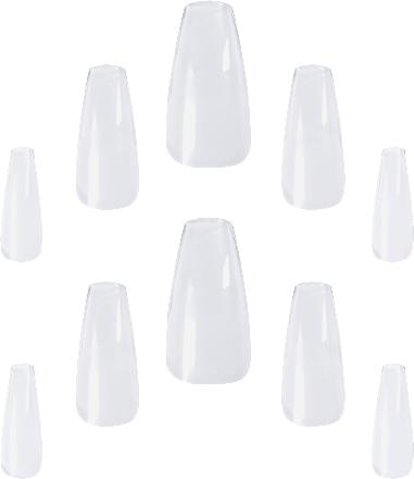 Künstliche Nägel Salon Extensions Coffin Elegant Touch