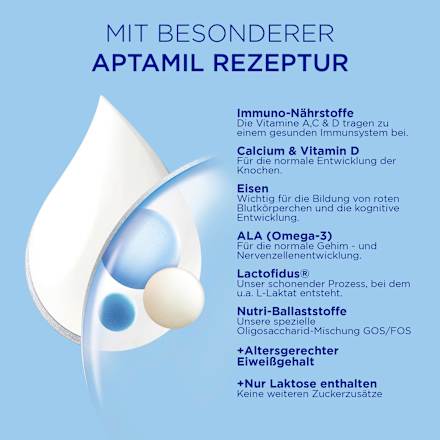 Kindermilch Pronutra ab 1 Jahr Aptamil