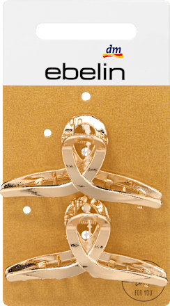 Haarklammern Metall midi ebelin