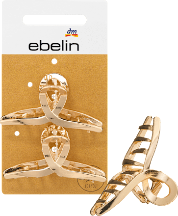 Haarklammern Metall midi ebelin