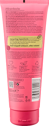 Gel doccia ai lamponi e olio di lime No Planet B