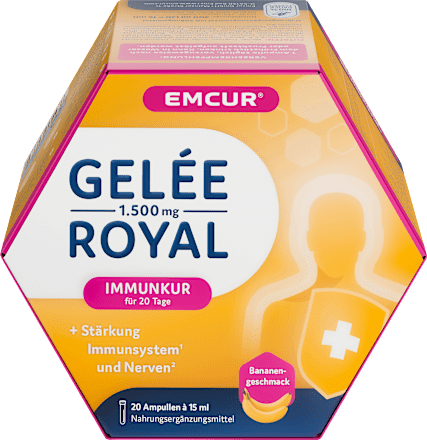 Gelee Royal 1500 Ampullen Banane 20 St EMCUR