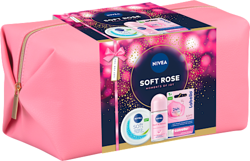 SOFT ROSE CARE poklon set - torbica NIVEA