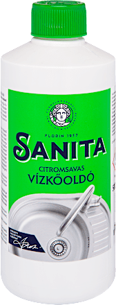 Citromsavas vízkőoldó SANITA
