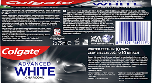 Pastă de dinți Advanced White Charcoal  Colgate