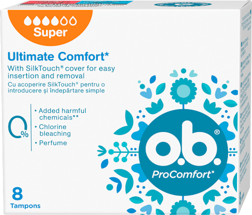 Тампони Ultimate Comfort Super o.b.