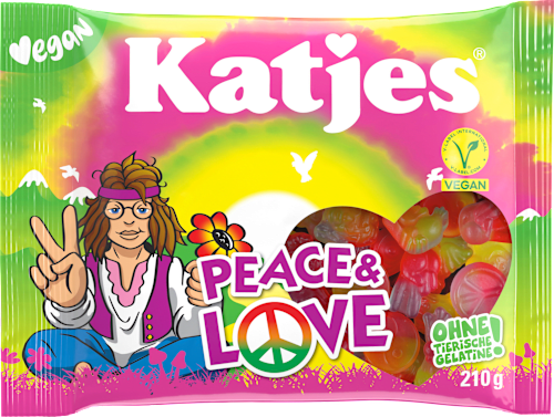 Fruchtgummi Peace & Love Katjes