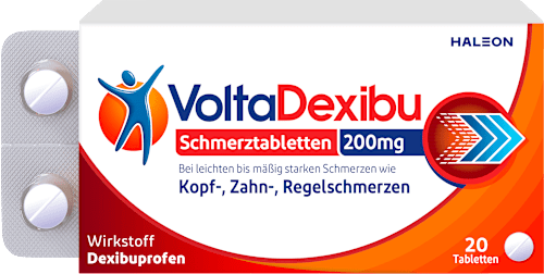 VoltaDexibu Schmerztabletten 200 mg  VoltaDexibu