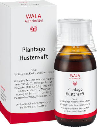 WALA Plantago Hustensaft Sirup WALA