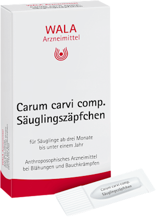 WALA Carum carvi comp. Säuglingszäpfchen (10x1 g) WALA