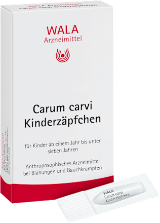 WALA Carum carvi Kinderzäpfchen (10x1 g) WALA