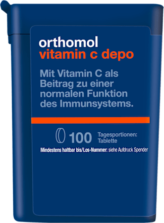 Orthomol Vitamin C depo Tabletten 100 St orthomol